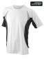náhled FOTODÁRKY: Foto-tričko J&N pánské BĚŽECKÉ bílo-černé velikost M