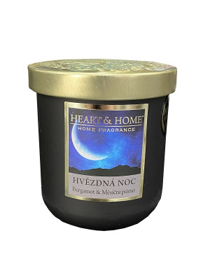 H&H Střední svíčka 110 g, HVĚZDNÁ NOC