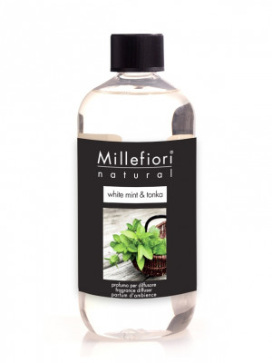 Millefiori NÁPLŇ DO DIFUZÉRU NATURAL 250ml WHITE MINT AND TONKA
