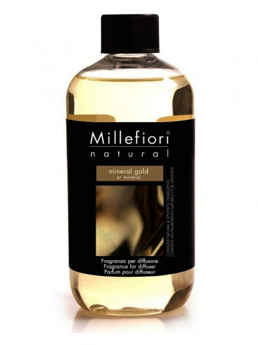 Millefiori Náplň difuzéru 250 ml MINERAL GOLD