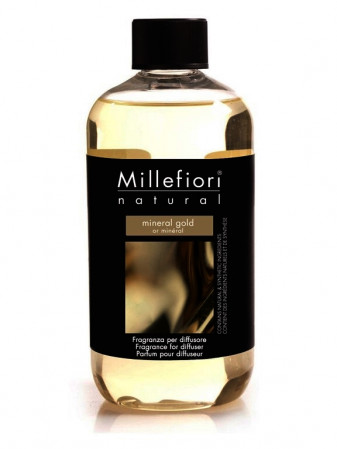 detail Millefiori Náplň difuzéru 250 ml MINERAL GOLD