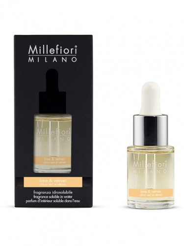 Millefiori Milano Vonný olej LIME & VETIVER, 15 ml