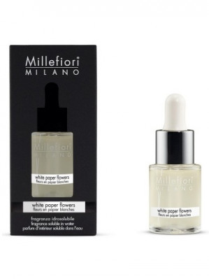 Millefiori Milano Vonný olej WHITE PAPER FLOWERS, 15 ml