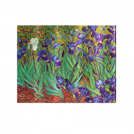 detail Paperblanks KNIHA HOSTŮ - Van Gogh's IRISES, 144 listů