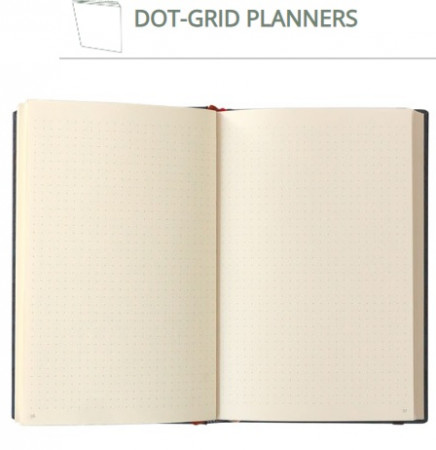 detail Paperblanks MAXI zápisník OLIVE FAIRY, dot-grid planner