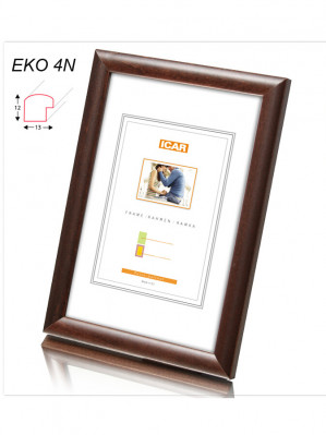 Rámeček dřevěný EKO 4N 10x15 tmavě hnědý