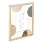 náhled Hama portrétový rámeček dřevěný VALLE, 10x15 cm, přírodní/ bílá