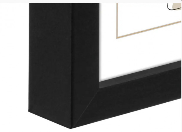 detail Hama rámeček dřevěný KOPENHAGEN, černá, 50x70 cm POUZE OSOBNÍ ODBĚR