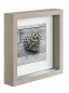 náhled Hama portrétový rámeček dřevěný SCALA, 23x23 cm, šedý