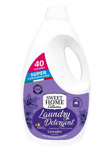 Sweet Home LEVANDULE, parfémovaný prací gel 2000 ml, detergent