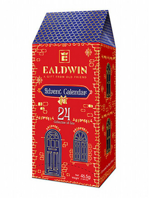 EALDWIN, Adventní kalendář čajový , 24 porcovaných sáčků