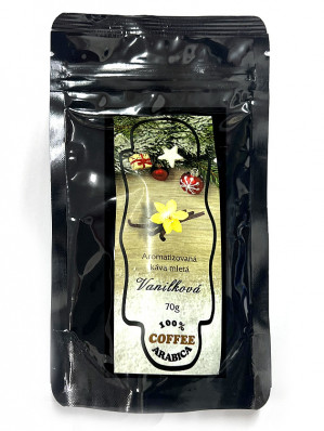 Aromatizovaná mletá káva 70 g - VANILKOVÁ