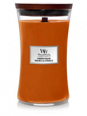 Vonná svíčka WoodWick PUMPKIN PRALINE, velká 609,5 g