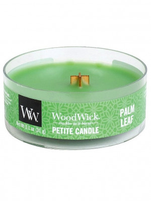 WoodWick PETITE PALM LEAF,vonná čajová svíčka 31 g