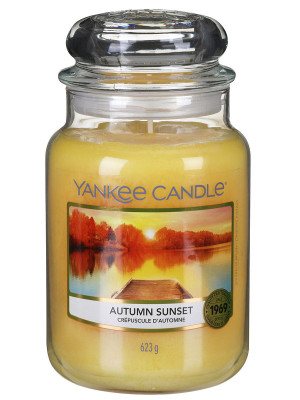 Vonná svíčka Yankee Candle AUTUMN SUNSET classic velký 623 g