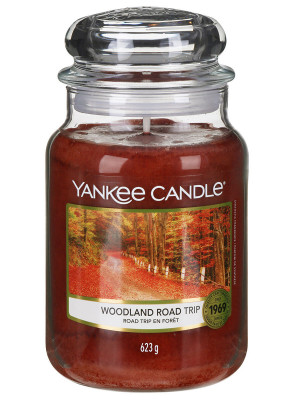 Vonná svíčka Yankee Candle WOODLAND ROAD TRIP classic velký 623 g