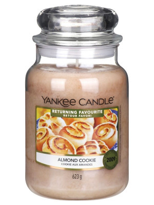 Vonná svíčka Yankee Candle ALMOND COOKIE classic velký 623 g