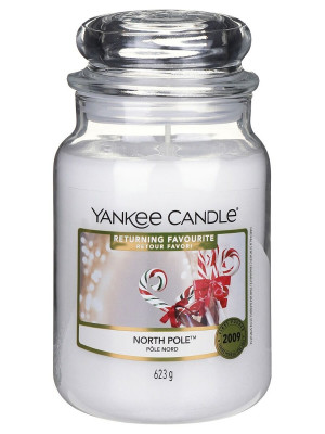 Vonná svíčka Yankee Candle NORTH POLE classic velký 623 g