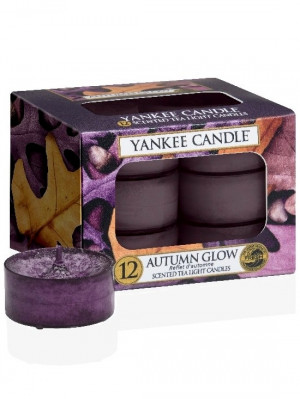 Yankee Candle AUTUMN GLOW čajové svíčky 12ks