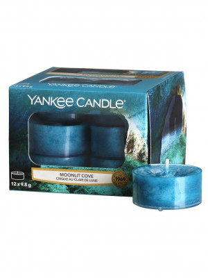 Yankee Candle MOONLIT COVE čajové svíčky 12 ks