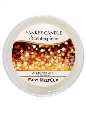 Yankee Candle Scenterpiece Easy MeltCup ALL IS BRIGHT 61 g