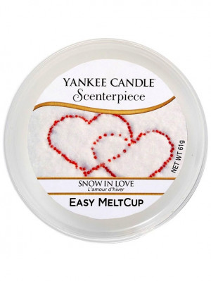 Yankee Candle Scenterpiece Easy MeltCup SNOW IN LOVE 61 g DOPRODEJ