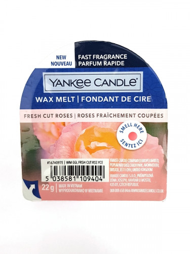 Yankee Candle FRESH CUT ROSES vonný vosk 22 g NEW