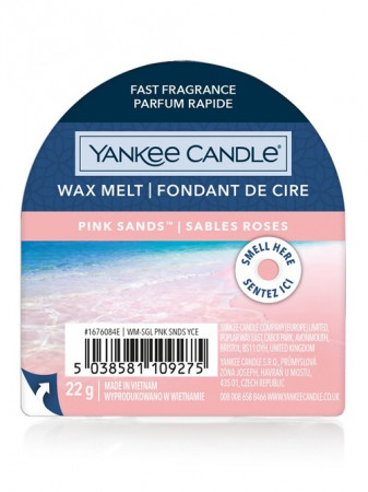 detail Yankee Candle PINK SANDS vonný vosk 22 g NEW