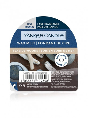 Yankee Candle SEASIDE WOODS, vonný vosk 22 g NEW