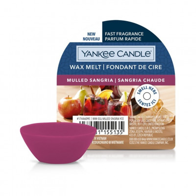 Yankee Candle MULLED SANGRIA, vonný vosk 22 g NEW