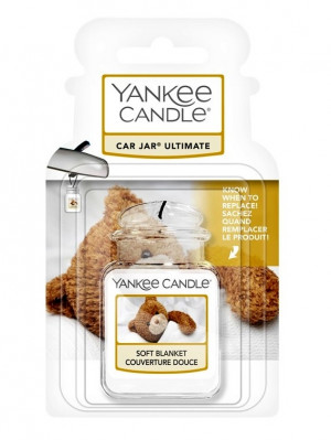 Yankee Candle SOFT BLANKET gelová visačka do auta 1 ks