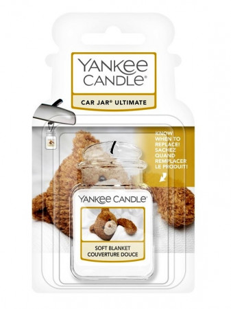 detail Yankee Candle SOFT BLANKET gelová visačka do auta 1 ks