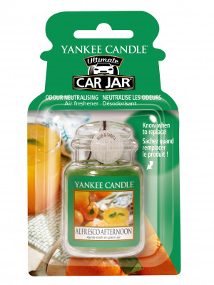 Yankee Candle ALFRESCO AFTERNOON gelová visačka do auta 1 ks
