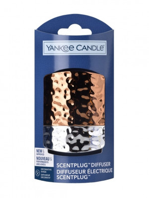Yankee Candle COPPER & SILVER strojek na vůně do elektrické zásuvky, 1 ks