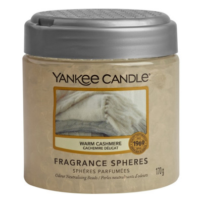 FRAGRANCE SPHERES Yankee Candle WARM CASHMERE voňavé perly 170g
