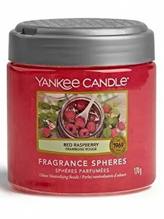 detail FRAGRANCE SPHERES Yankee Candle RED RASPBERRY vonné perly 170g