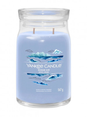 Yankee Candle OCEAN AIR, Signature velká svíčka 567 g