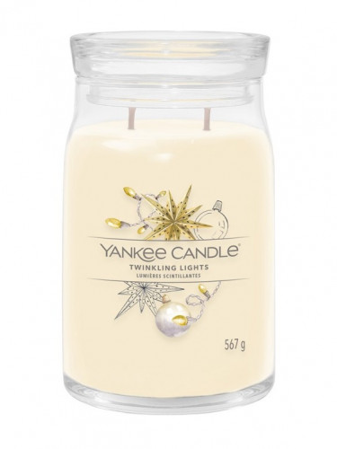 Yankee Candle TWINKLING LIGHT, signature velká svíčka 567 g