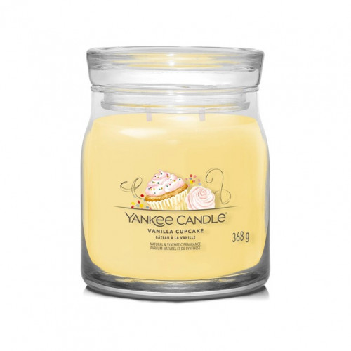 Yankee Candle VANILLA CUPCAKE, Signature střední svíčka 368 g
