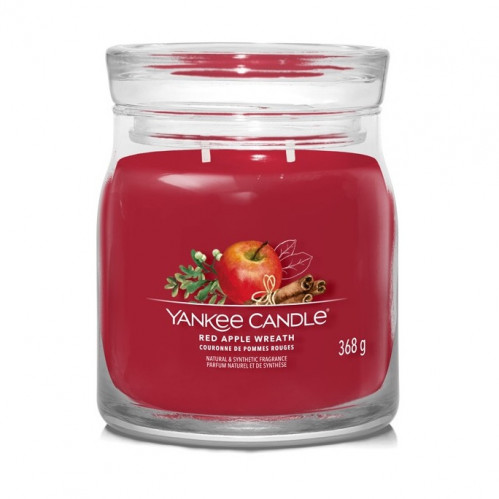 Yankee Candle RED APPLE WREATH, signature střední 368 g