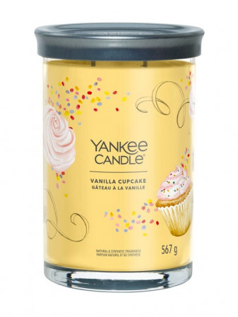 detail Yankee Candle VANILLA CUPCAKE, Signature velký tumbler 567 g