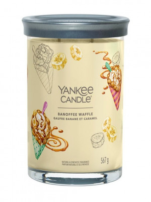Yankee Candle BANOFFEE WAFFLE signature tumbler velký, 567 g