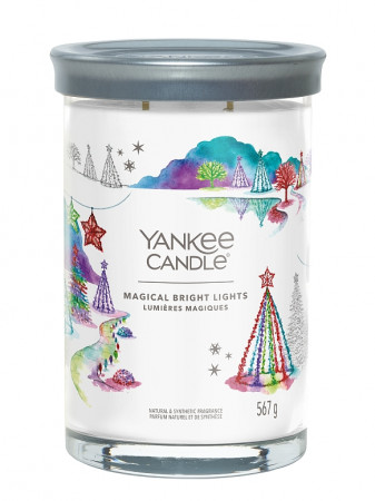 detail Yankee Candle MAGICAL BRIGHT LIGHT, signature tumbler velký 567 g