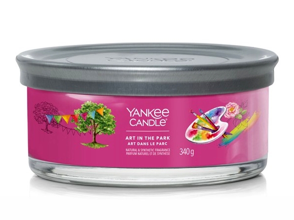 detail Yankee Candle ART IN THE PARK, Signature tumbler střední 340 g