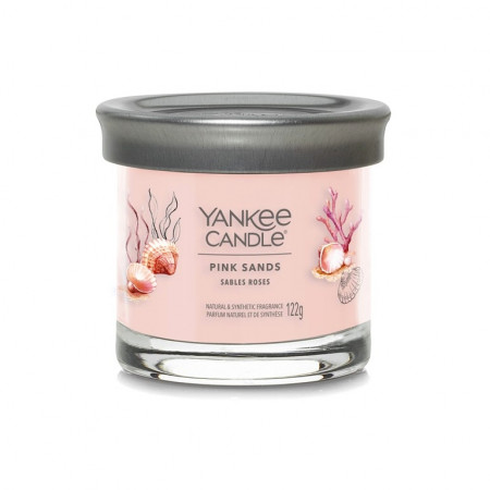 detail Yankee Candle PINK SANDS, Signature tumbler malý 122 g